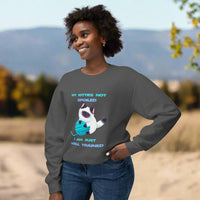Adorable Kitty Lightweight Sweatshirt "My Kitty's Not Spoiled, I’m Just Well Trained"