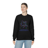 Rainbow Kitty Unconditional Love Unisex Heavy Blend™ Crewneck Sweatshirt