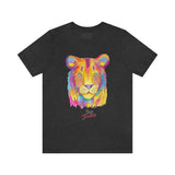 Stay Fearless Colorful Lion Jersey T-Shirt