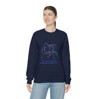 Rainbow Kitty Unconditional Love Unisex Heavy Blend™ Crewneck Sweatshirt