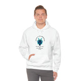 Beware Of The Jabberwock The Claws That Catch And The Jaws That Bite"Unisex Heavy Blend™ Hooded Sweatshirt