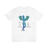 "I Have No Tolerance For DUH Humans" TM Cosmic Being Unisex Adult Sizes Jersey T-Shirt