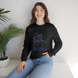 Rainbow Kitty Unconditional Love Unisex Heavy Blend™ Crewneck Sweatshirt