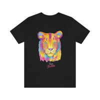 Stay Fearless Colorful Lion Jersey T-Shirt