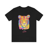 Stay Fearless Colorful Lion Jersey T-Shirt