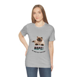 "Nope, Anymore Silly Questions" Cat Unisex Jersey T-shirt