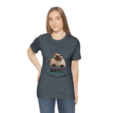 "Nope, Anymore Silly Questions" Cat Unisex Jersey T-shirt