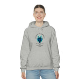 Beware Of The Jabberwock The Claws That Catch And The Jaws That Bite"Unisex Heavy Blend™ Hooded Sweatshirt