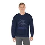 Rainbow Kitty Unconditional Love Unisex Heavy Blend™ Crewneck Sweatshirt