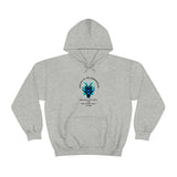 Beware Of The Jabberwock The Claws That Catch And The Jaws That Bite"Unisex Heavy Blend™ Hooded Sweatshirt