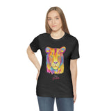 Stay Fearless Colorful Lion Jersey T-Shirt